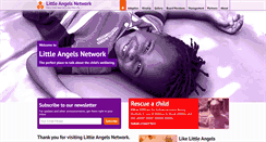 Desktop Screenshot of littleangelsnetwork.org